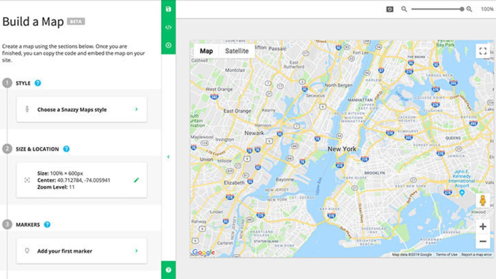 Custom Google Maps UI Components with JavaScript