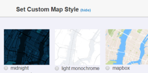 Using Custom Map Styles