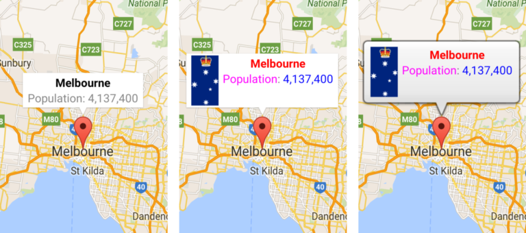Creating Custom Markers and Info Windows with Google Maps and JavaScript